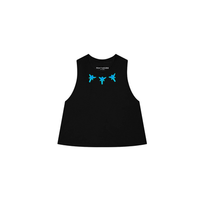 LIVE WIRE WOMENS CROP TOP